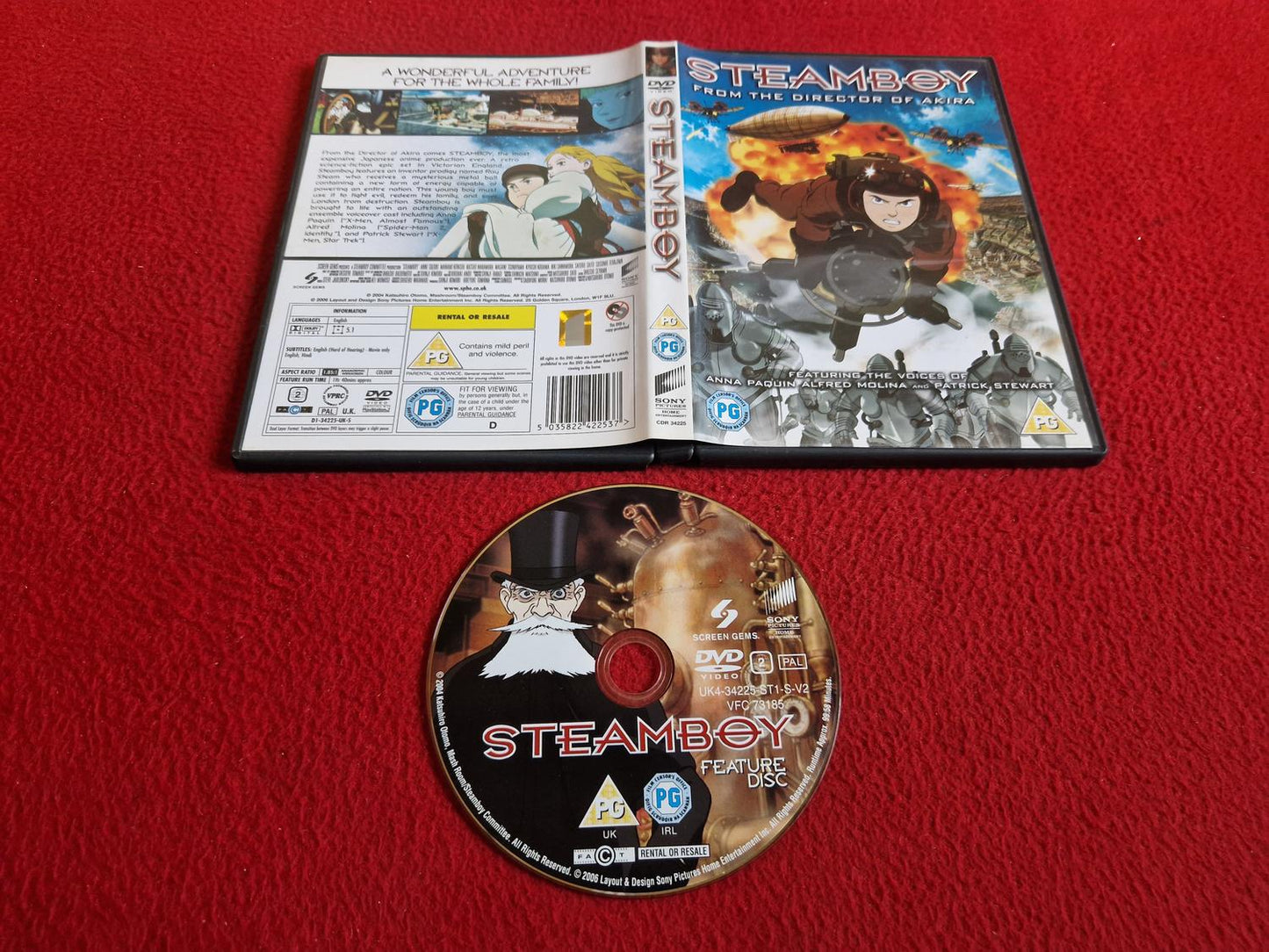 STEAMBOY DVD