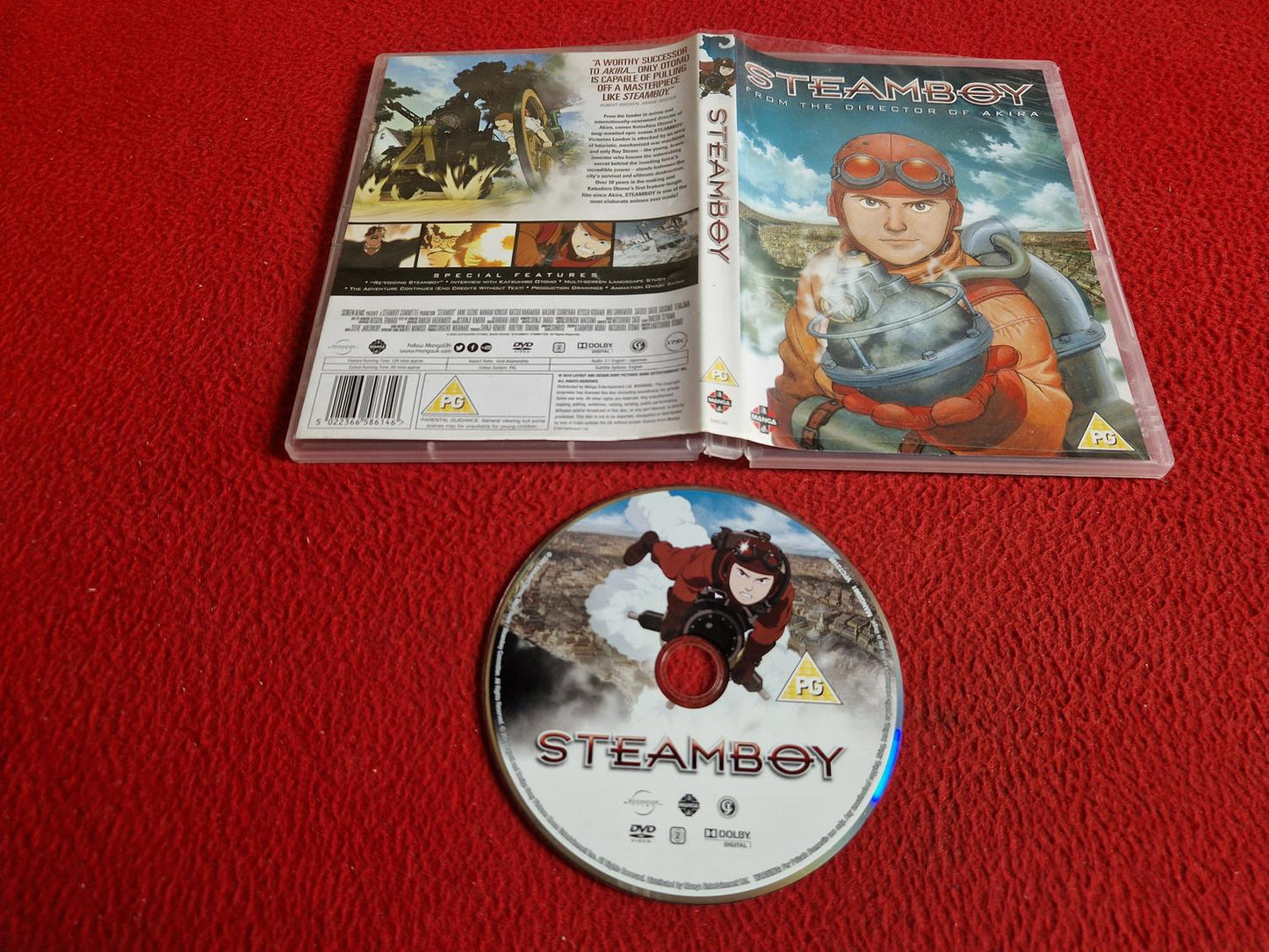 STEAMBOY DVD
