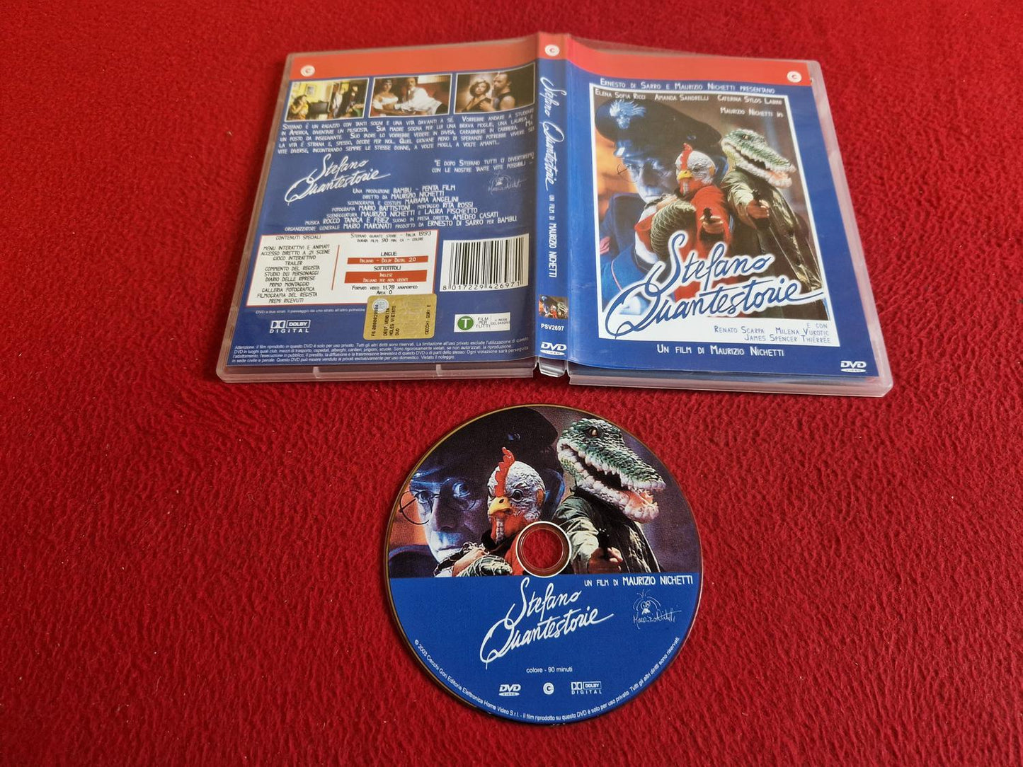 STEFANO QUANTESTORIE [ TAL ITALIENSKA TEXT ENGELSKA ] DVD