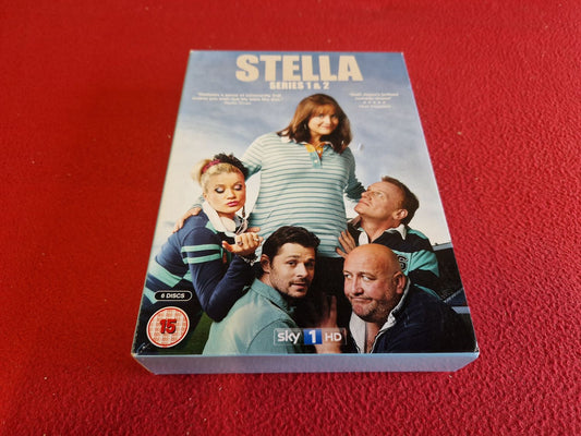 STELLA SERIES 1 & 2 BOX till DVD