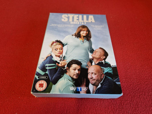 STELLA SERIES 1 & 2 BOX till DVD