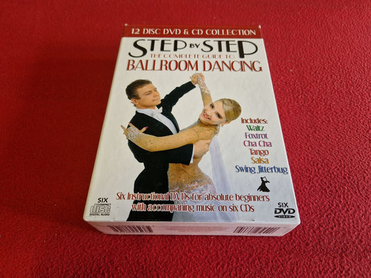 STEP BY STEP THE COMPLETE GUIDE TO BALLROOM DANCING CHA-CHA / SALSA mm BOX DVD