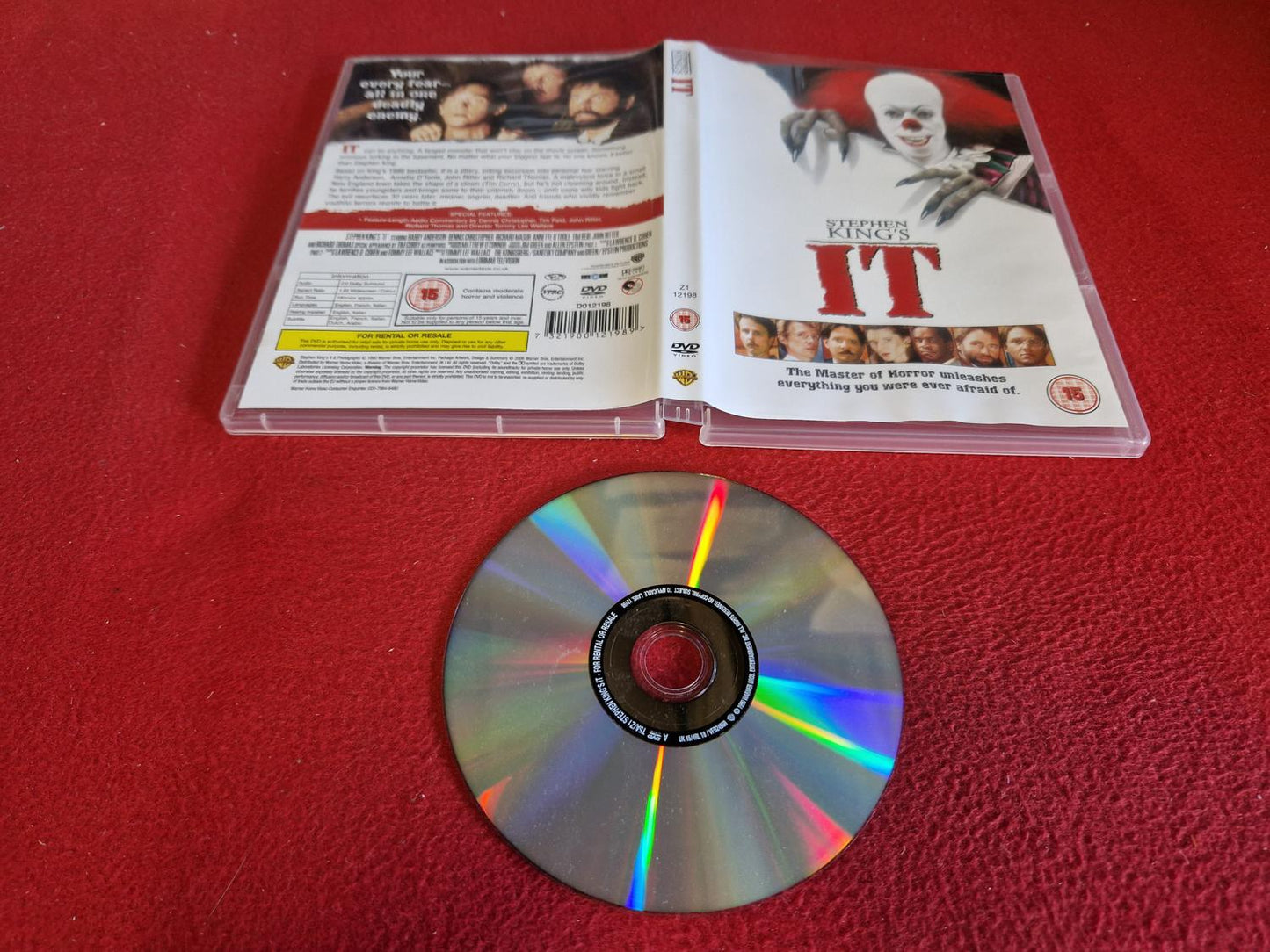 STEPHEN KINGS IT till DVD