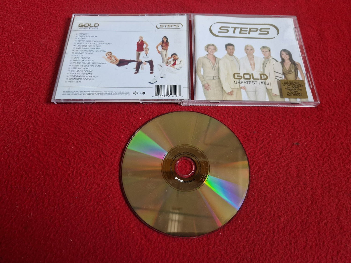 STEPS GOLD GREATEST HITS CD