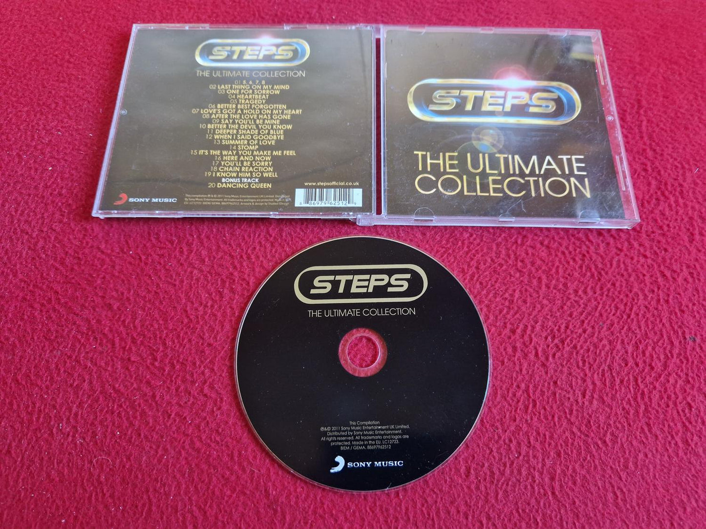STEPS THE ULTIMATE COLLECTION CD