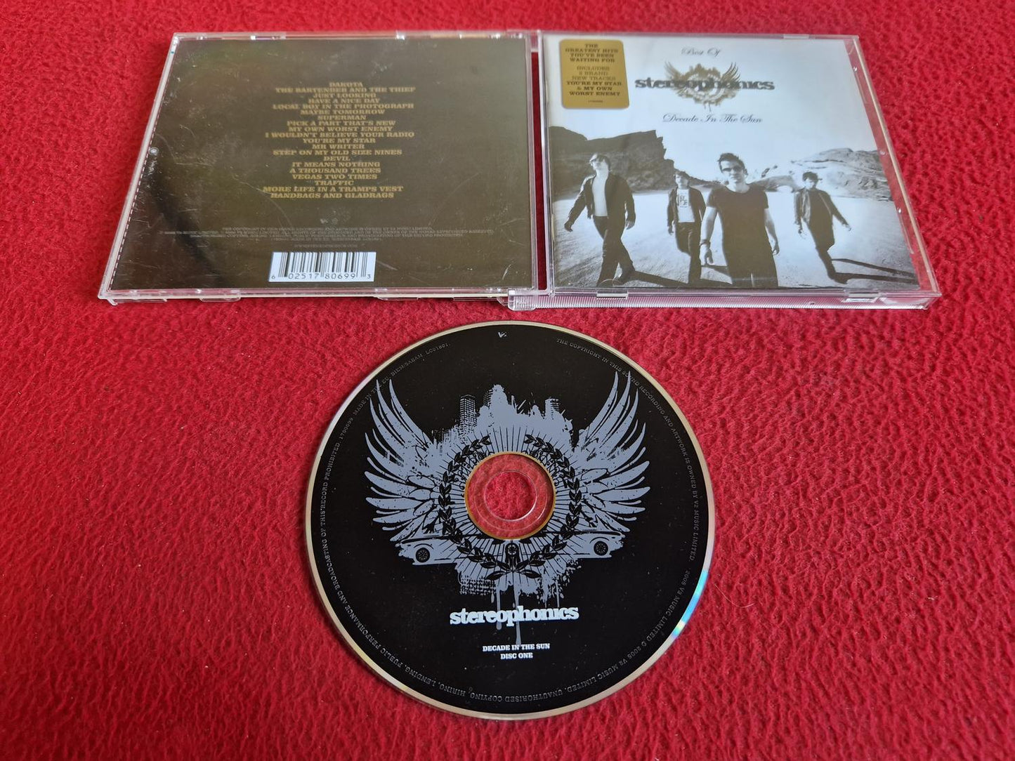 STEREOPHONICS DECADE IN THE SUN BEST OF CD