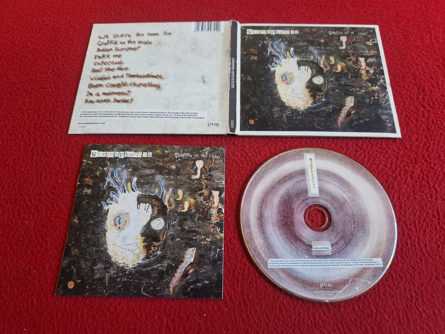 STEREOPHONICS GRAFFITTI ON THE TRAIN CD