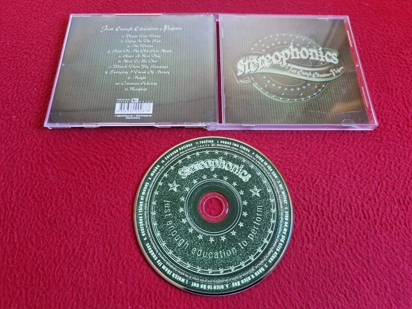 STEREOPHONICS JUST ENOUGH EDUCATION TO PERFORM CD