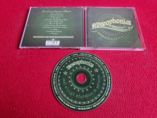 STEREOPHONICS JUST ENOUGH EDUCATION TO PERFORM CD