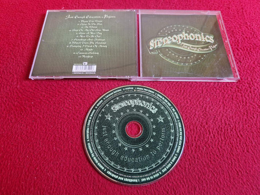 STEREOPHONICS JUST ENOUGH EDUCATION TO PERFORM CD