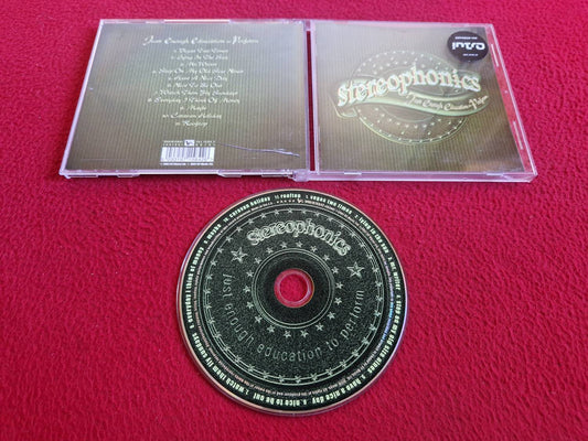 STEREOPHONICS JUST ENOUGH EDUCATION TO PERFORM CD