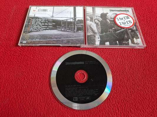 STEREOPHONICS PERFORMANCE AND COCKTAILS CD
