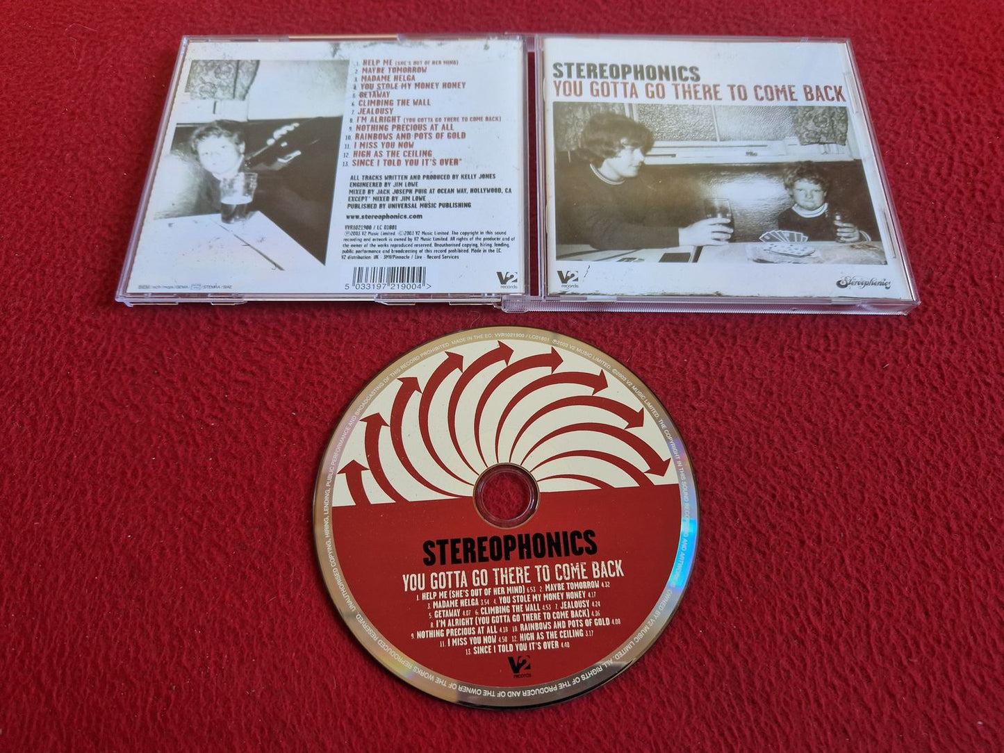 STEREOPHONICS YOU GOTTA GO THERE TO COME BACK CD
