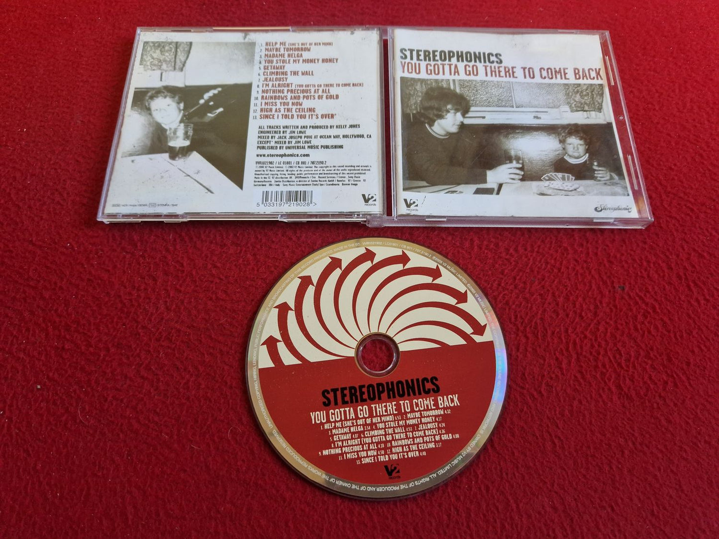 STEREOPHONICS YOU GOTTA GO THERE TO COME BACK CD