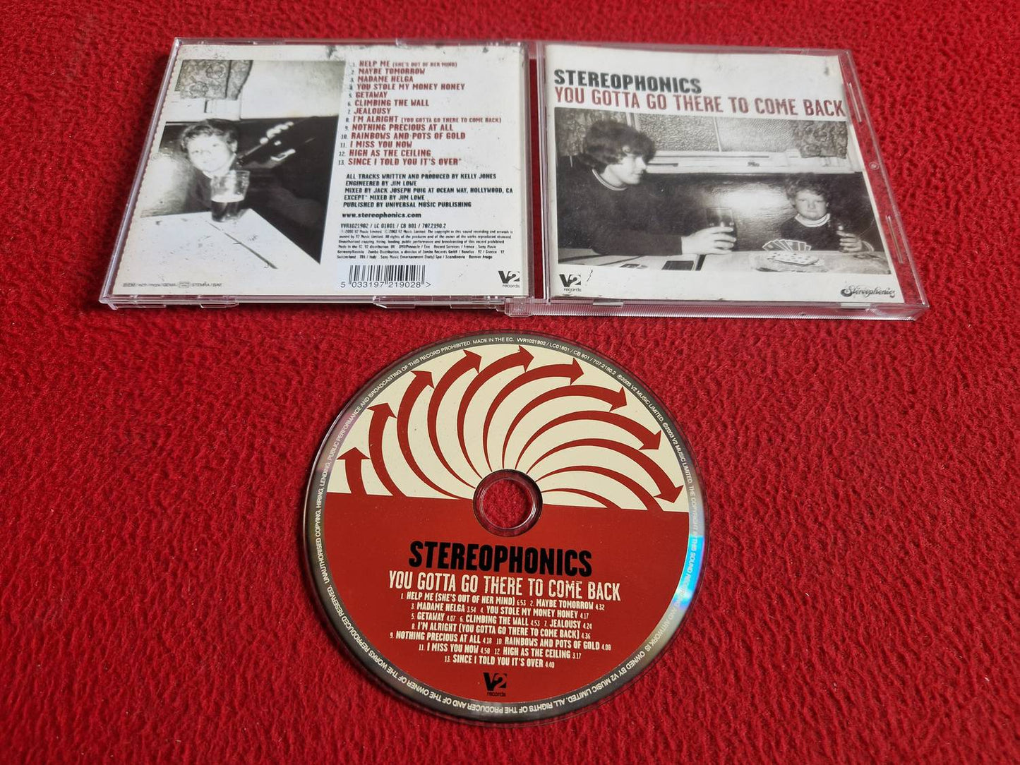 STEREOPHONICS YOU GOTTA GO THERE TO COME BACK CD