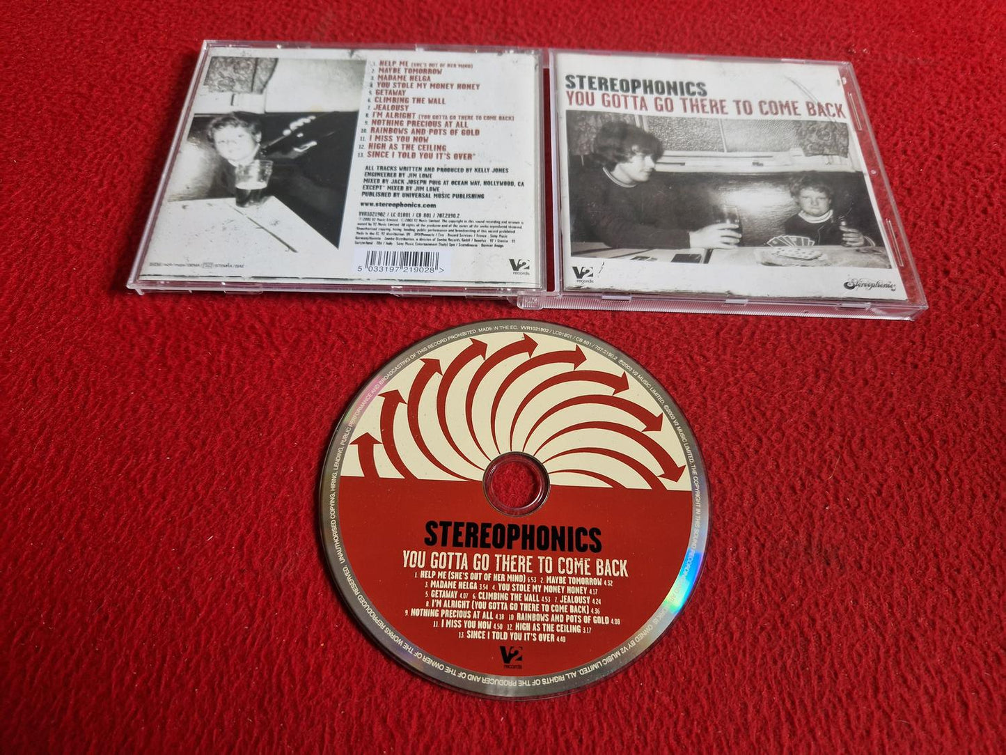 STEREOPHONICS YOU GOTTA GO THERE TO COME BACK CD