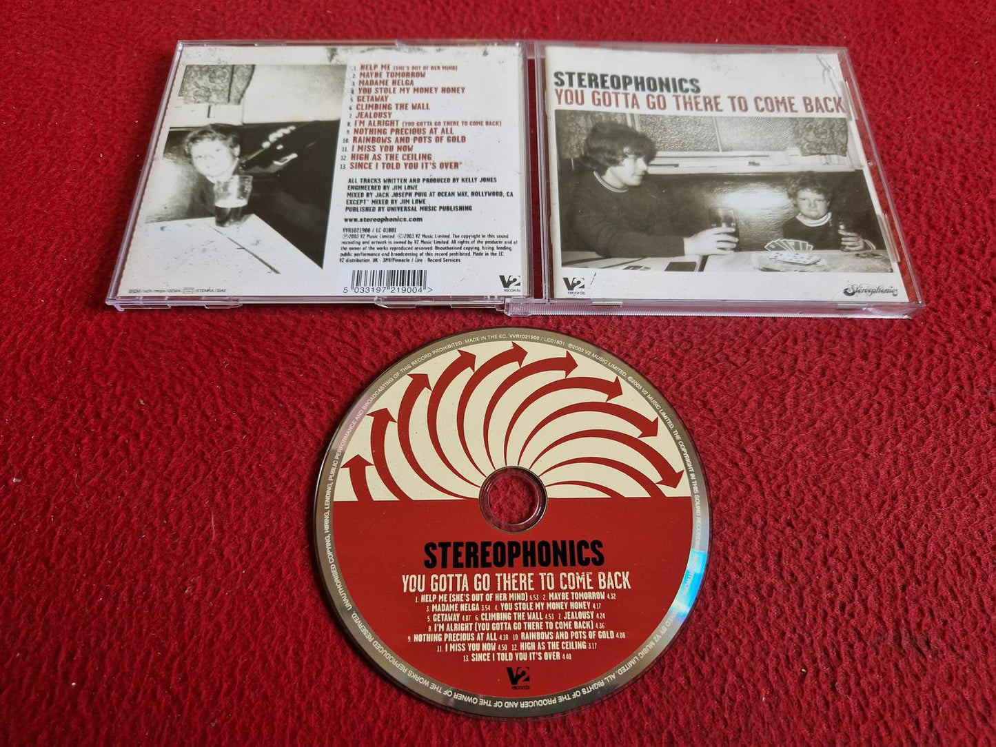 STEREOPHONICS YOU GOTTA GO THERE TO COME BACK CD
