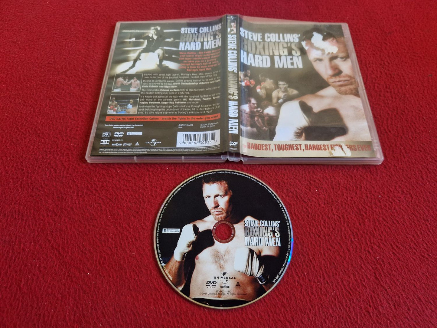 STEVE COLLINS' BOXING'S HARD MEN DVD
