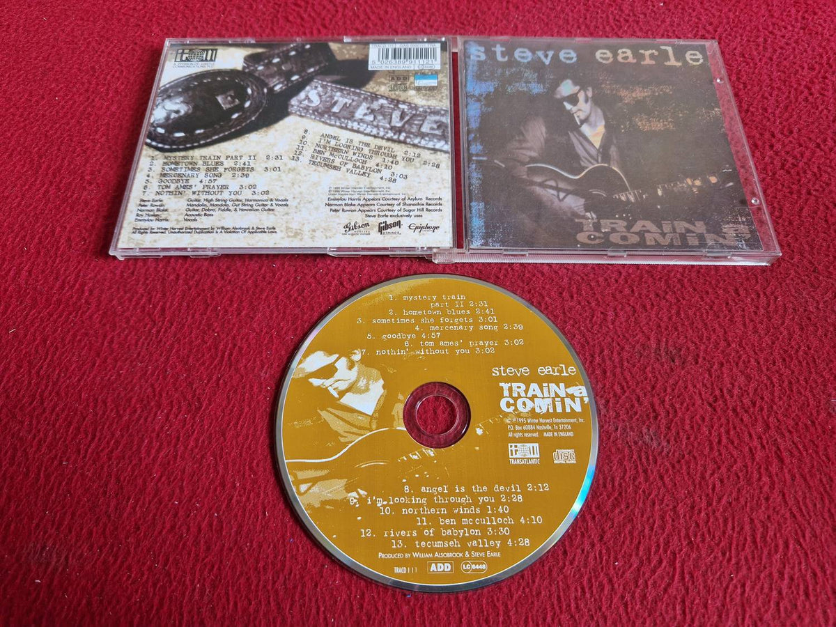STEVE EARLE TRAIN A COMIN' CD