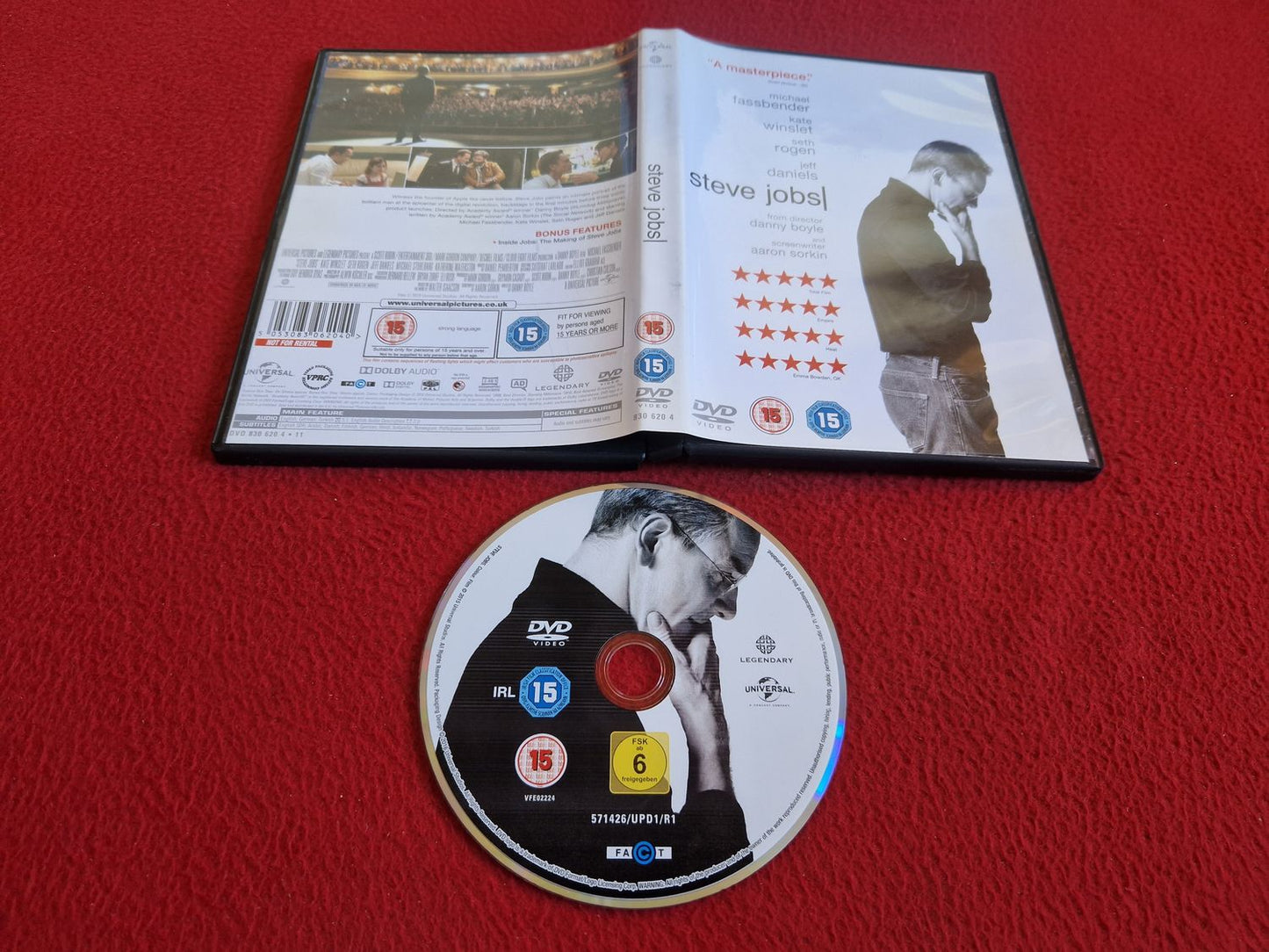 STEVE JOBS [ SVENSK TEXT ] DVD