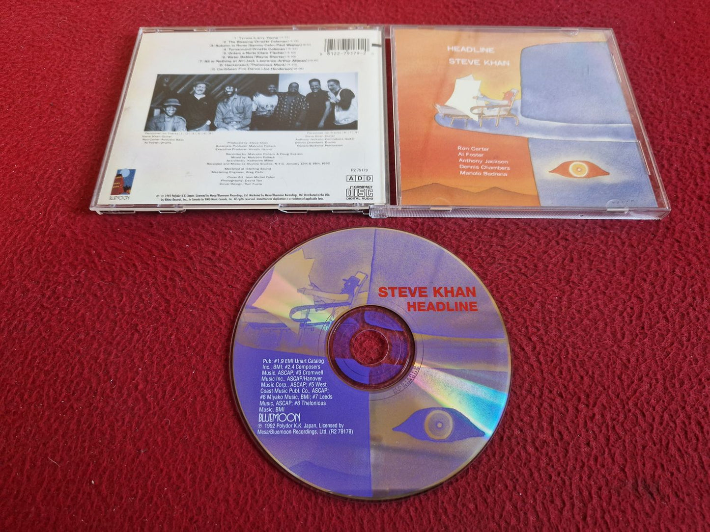 STEVE KHAN HEADLINE CD