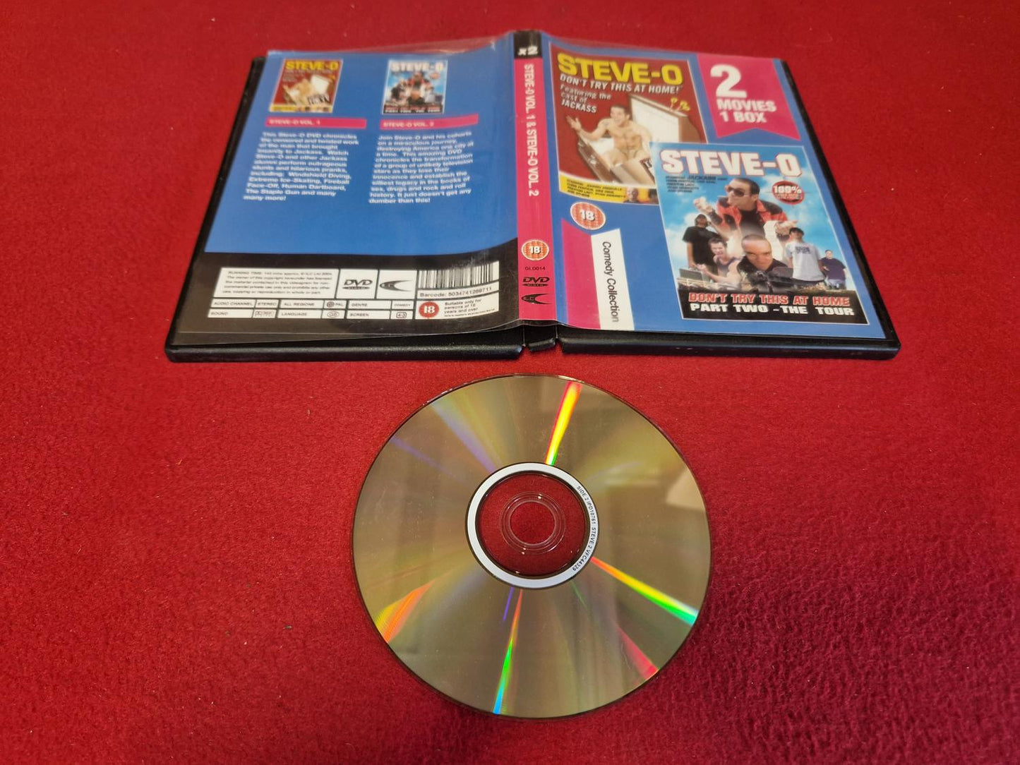 STEVE-O VOL 1 & STEVE-O VOL 2 till DVD