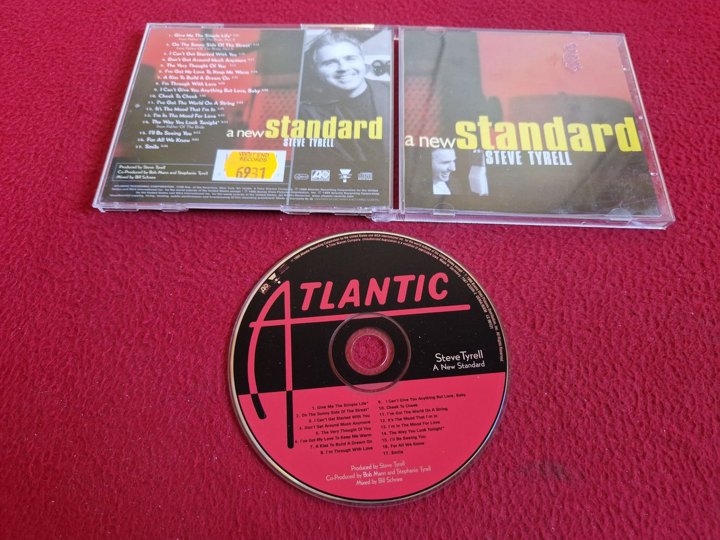 STEVE TYRELL A NEW STANDARD CD