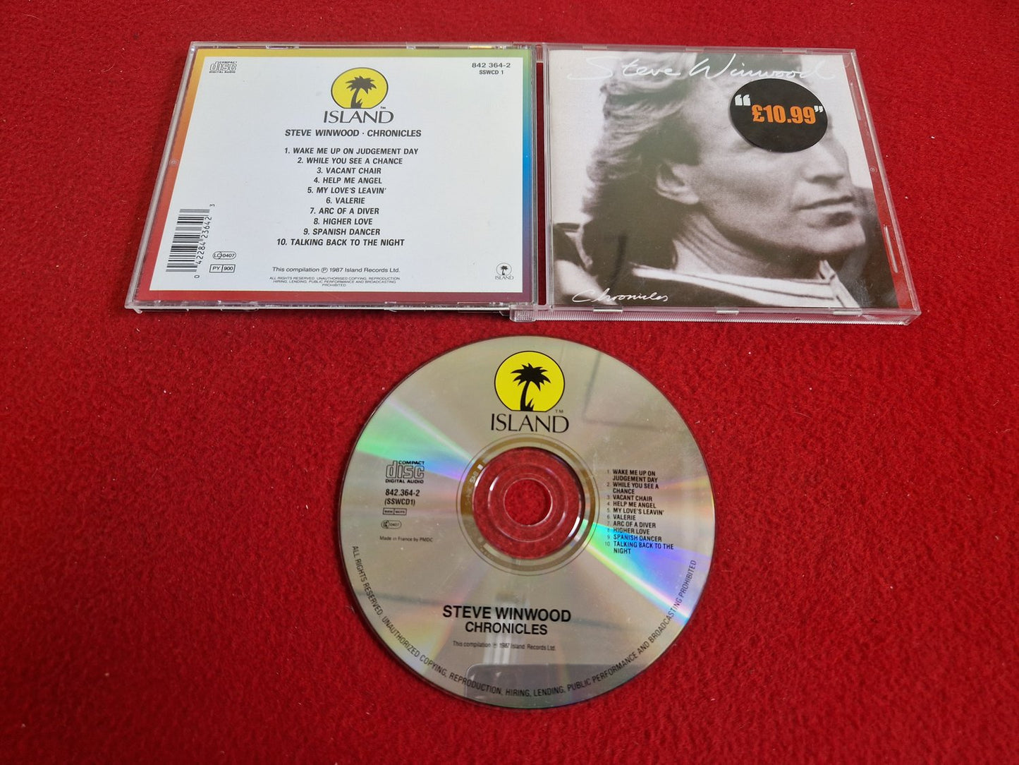 STEVE WINWOOD CHRONICLES till CD