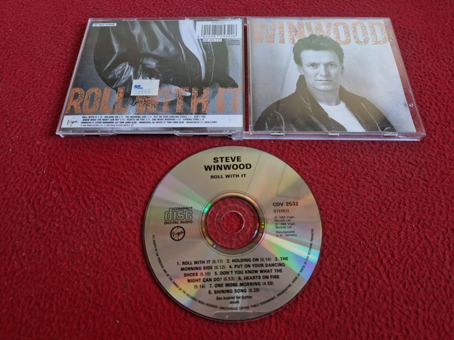 STEVE WINWOOD ROLL WITH IT CD