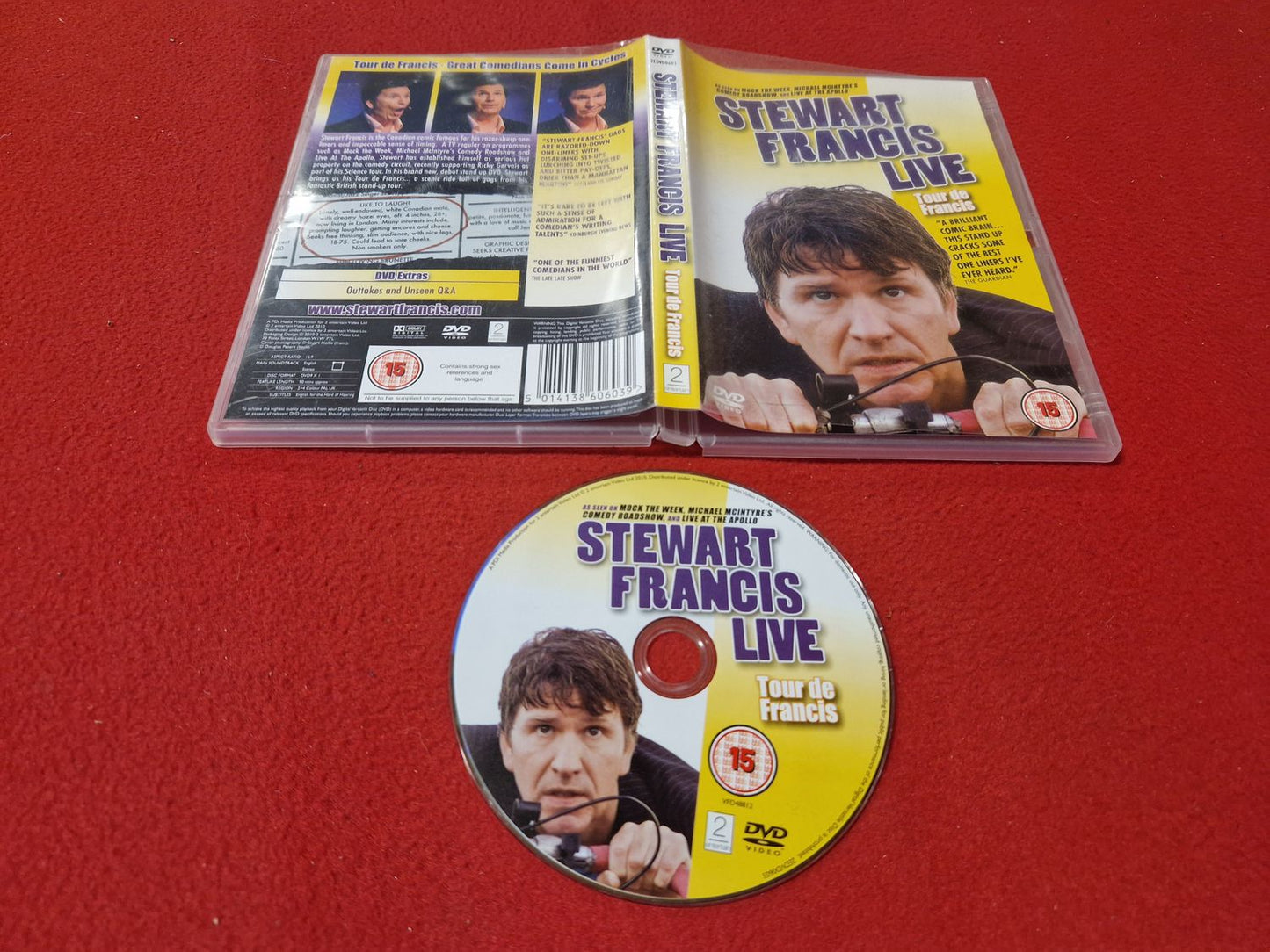 STEWART FRANCIS LIVE till DVD