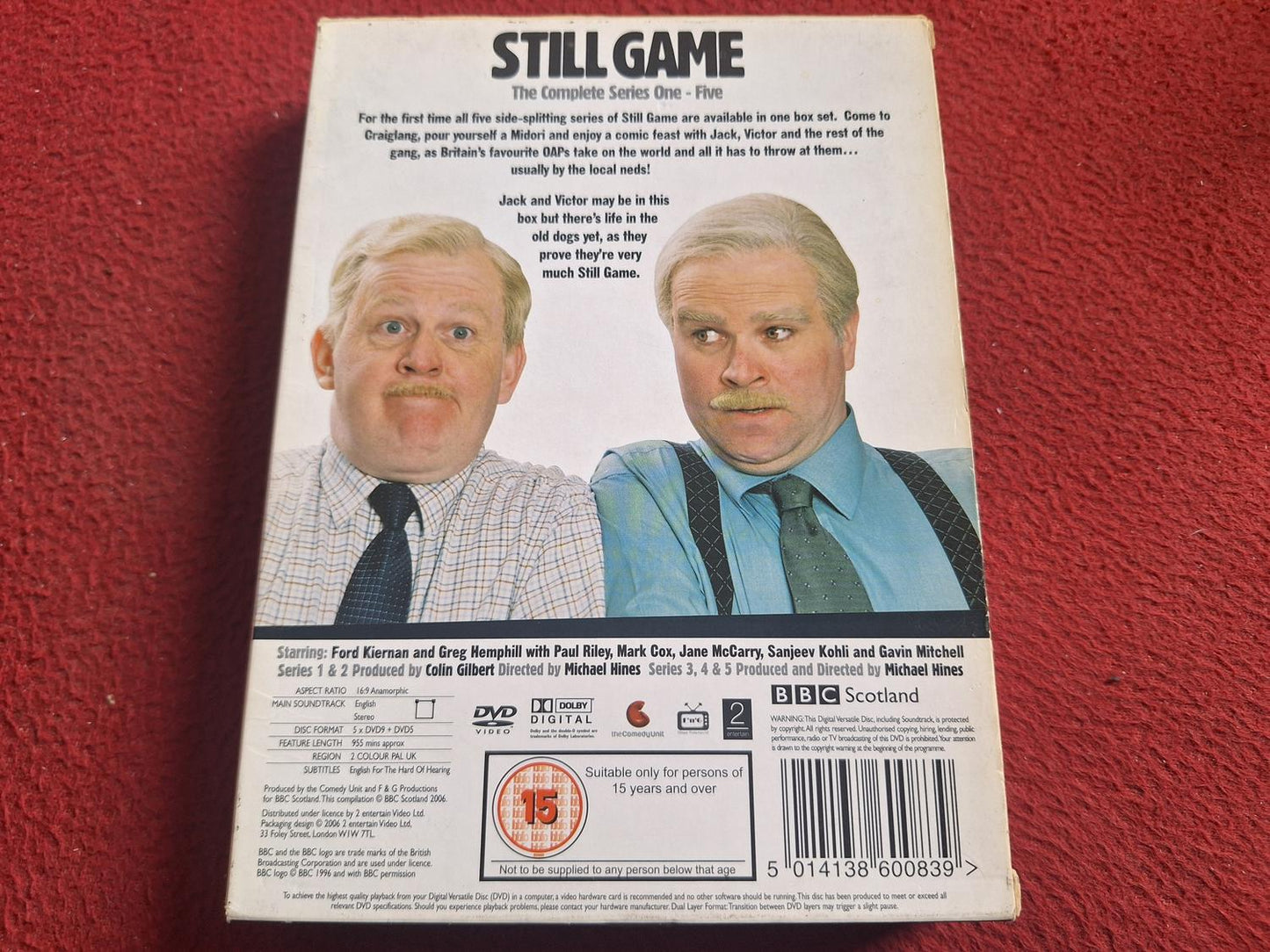 STILL GAME SERIES 1 - 5 BOX DVD