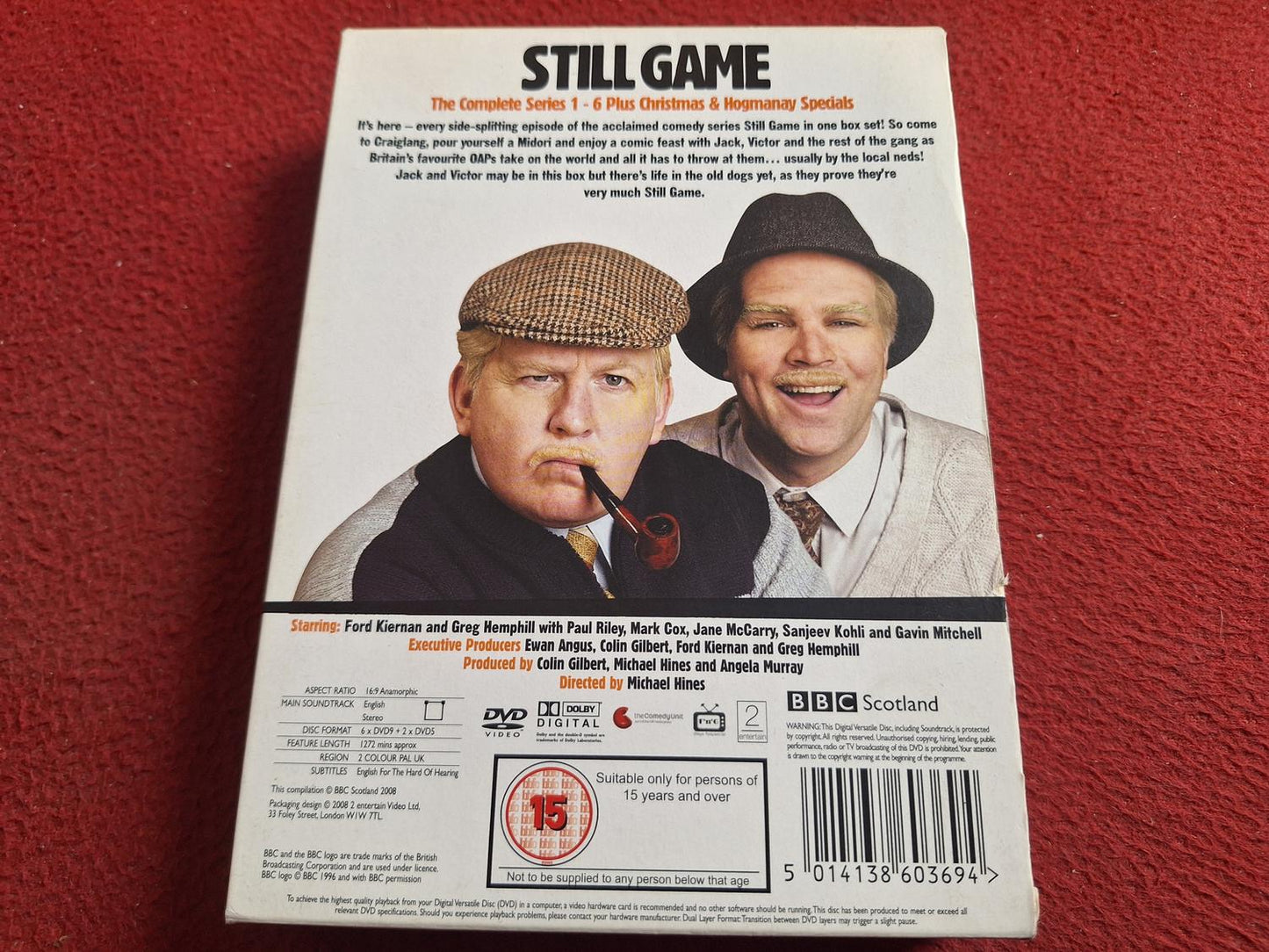 STILL GAME SERIES 1 - 6 + CHRISTMAS & HOGMANAY SPECIALS BOX DVD
