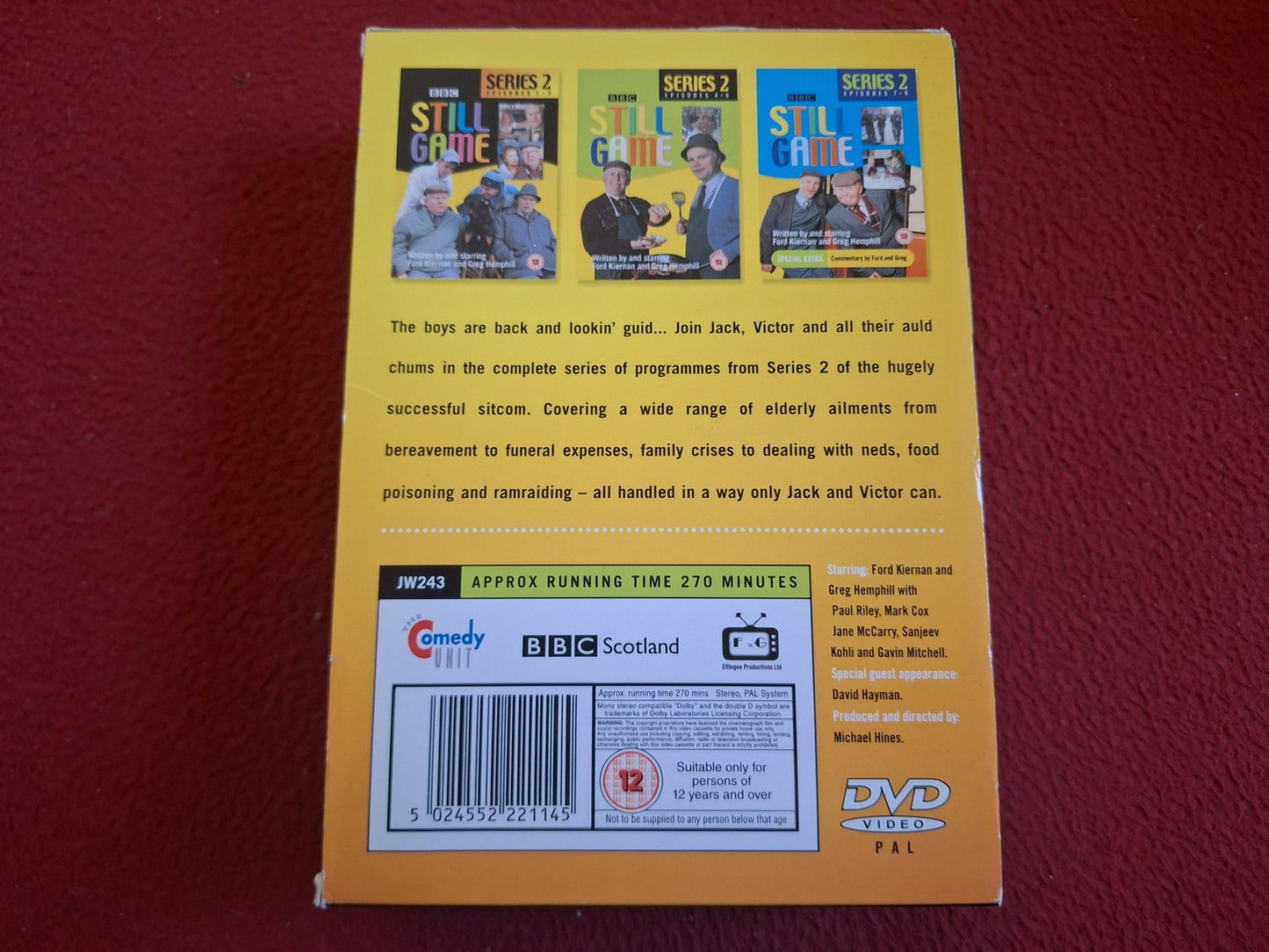 STILL GAME SERIES 2 BOX DVD