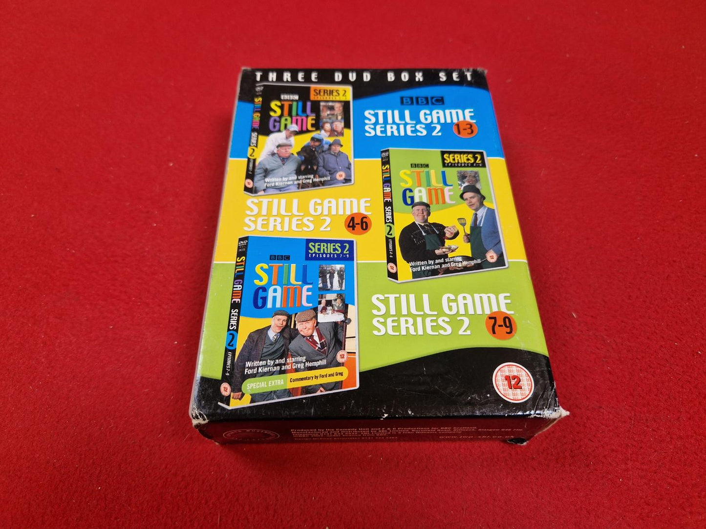 STILL GAME SERIES 2 BOX till DVD