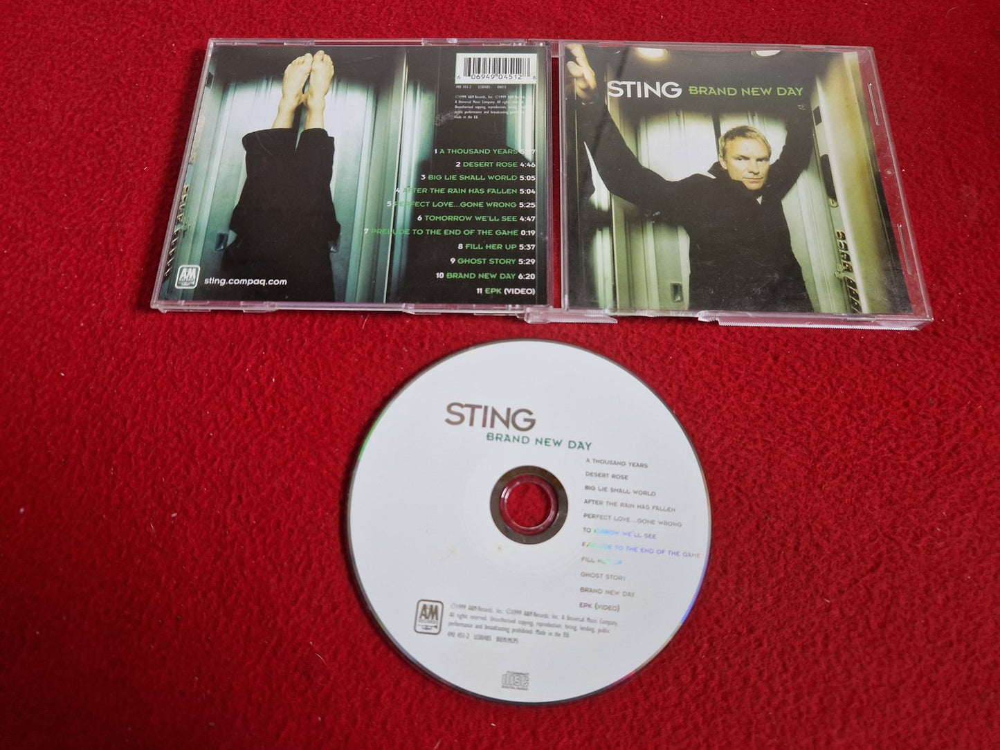 STING BRAND NEW DAY CD