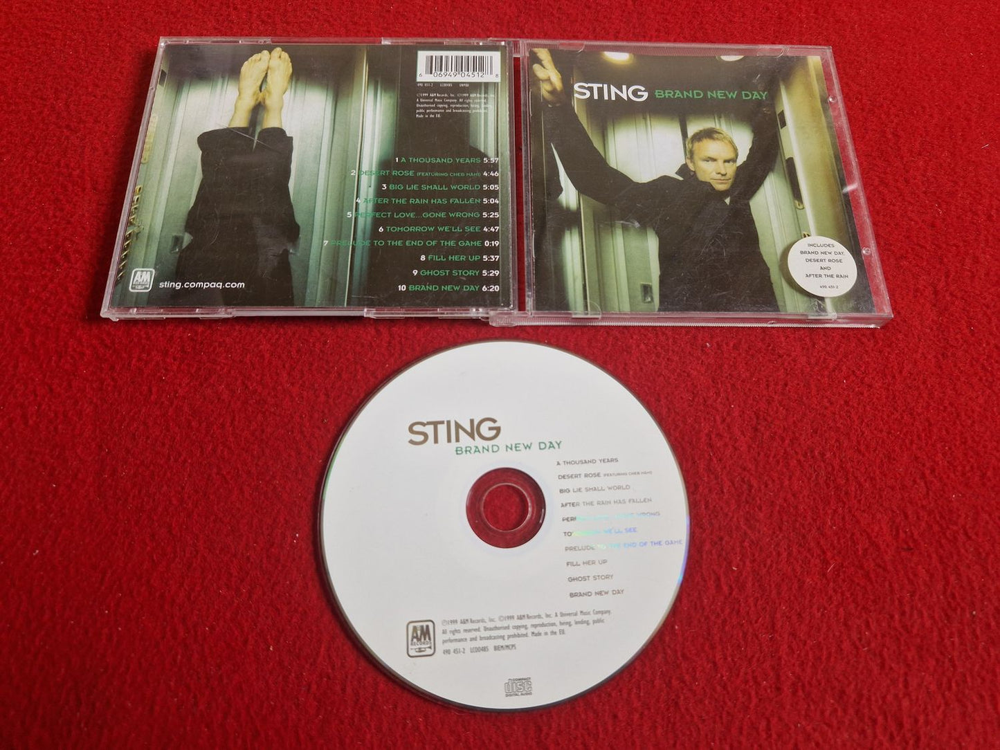 STING BRAND NEW DAY till CD