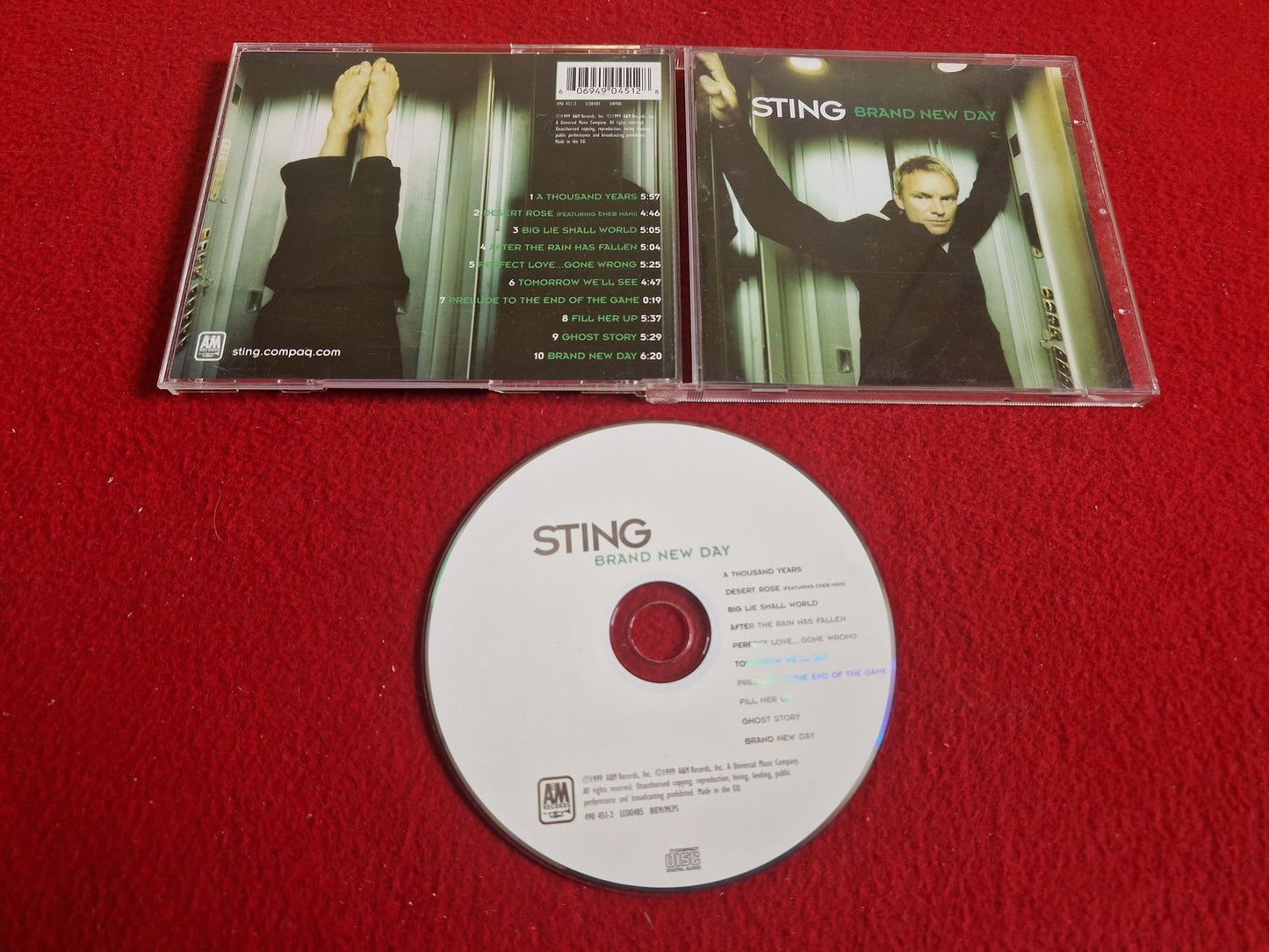 STING BRAND NEW DAY till CD