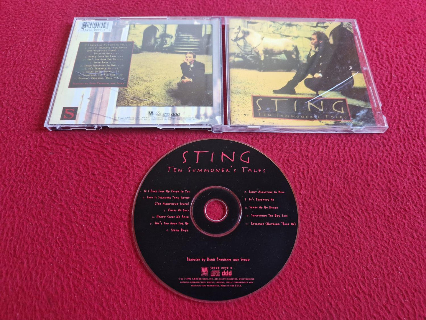 STING TEN SUMMONER'S TALES CD