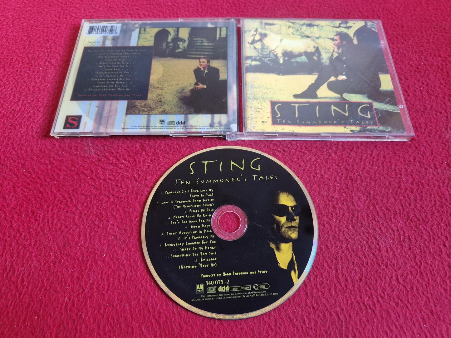STING TEN SUMMONER'S TALES CD
