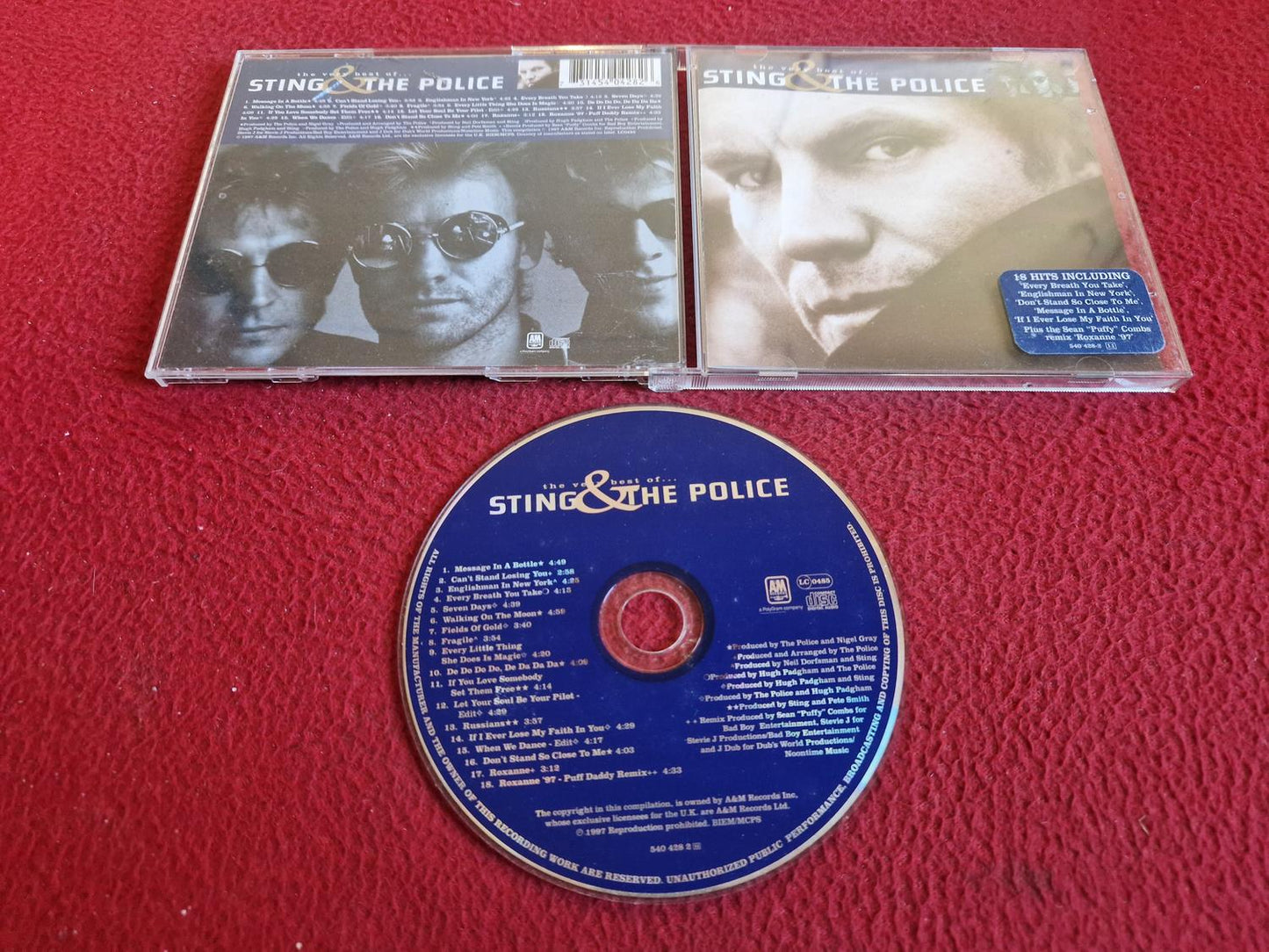 STING & THE POLICE THE VERY BEST OF CD