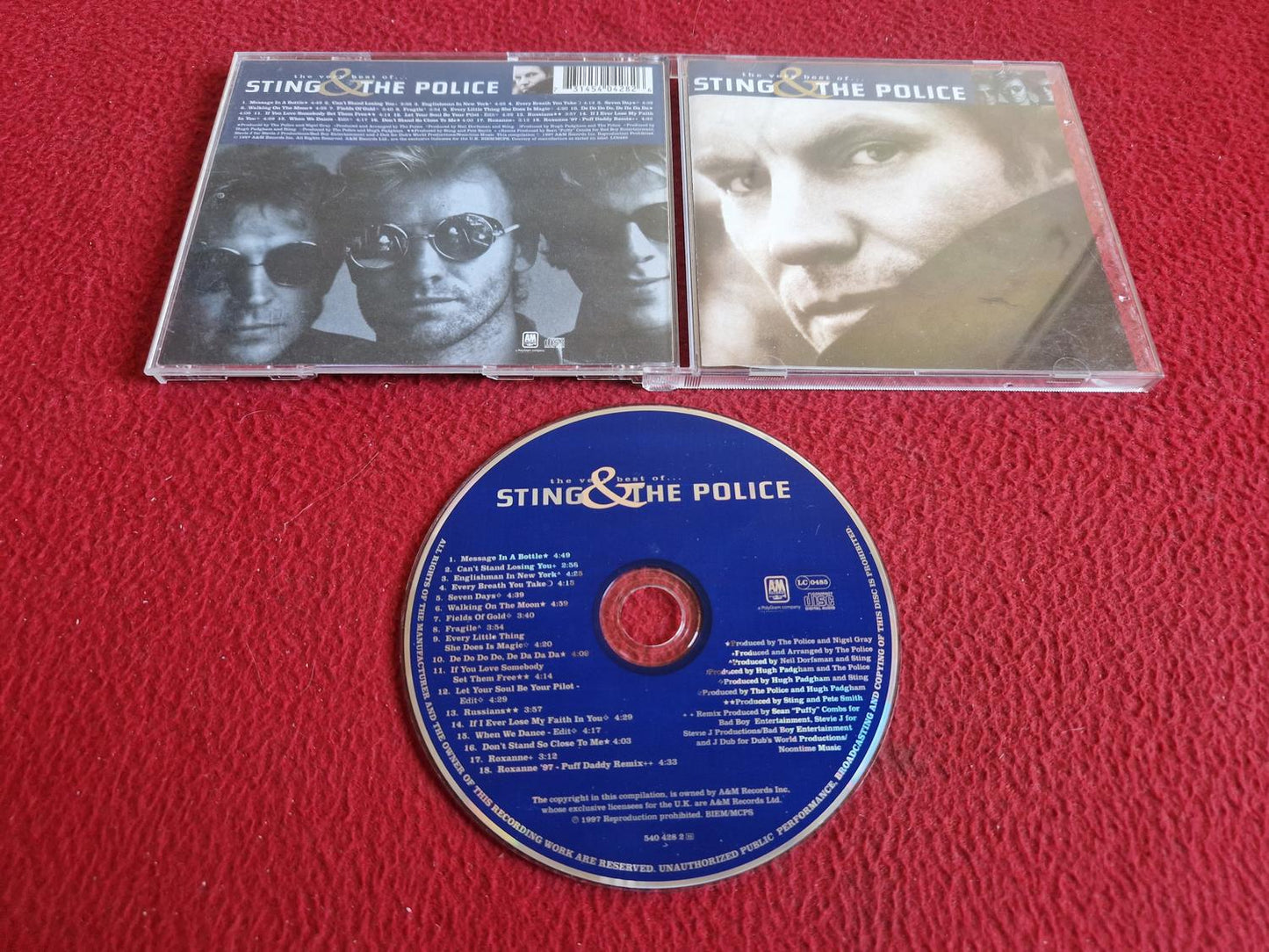 STING & THE POLICE THE VERY BEST OF CD