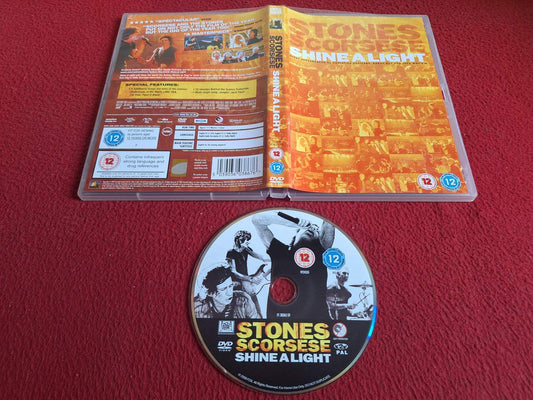 STONES SCORSESE SHINE A LIGHT DVD