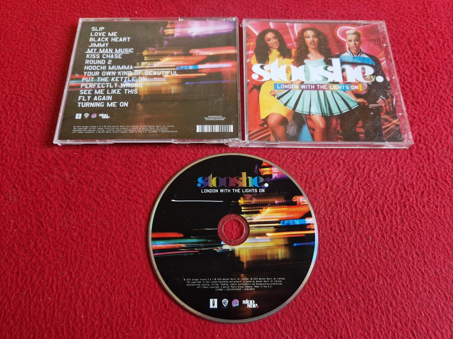 STOOSHE LONDON WITH THE LIGHTS ON CD