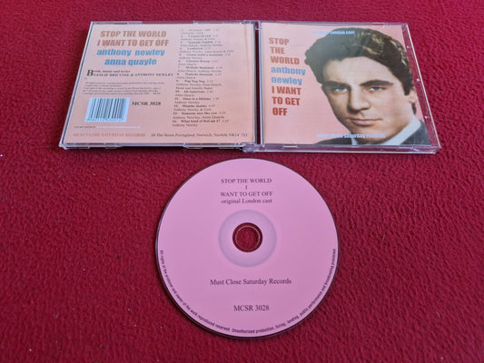 STOP THE WORLD I WANT TO GET OFF ORIGINAL LONDON CAST CD