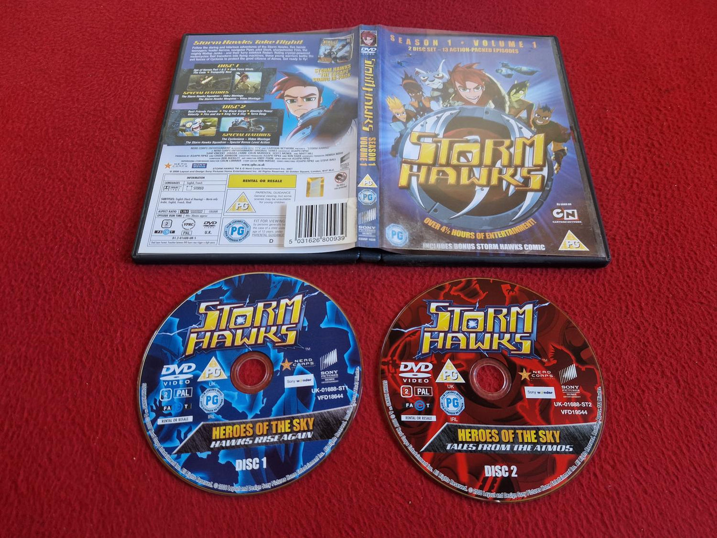 STORM HAWKS SEASON 1 VOLUME 1 DVD