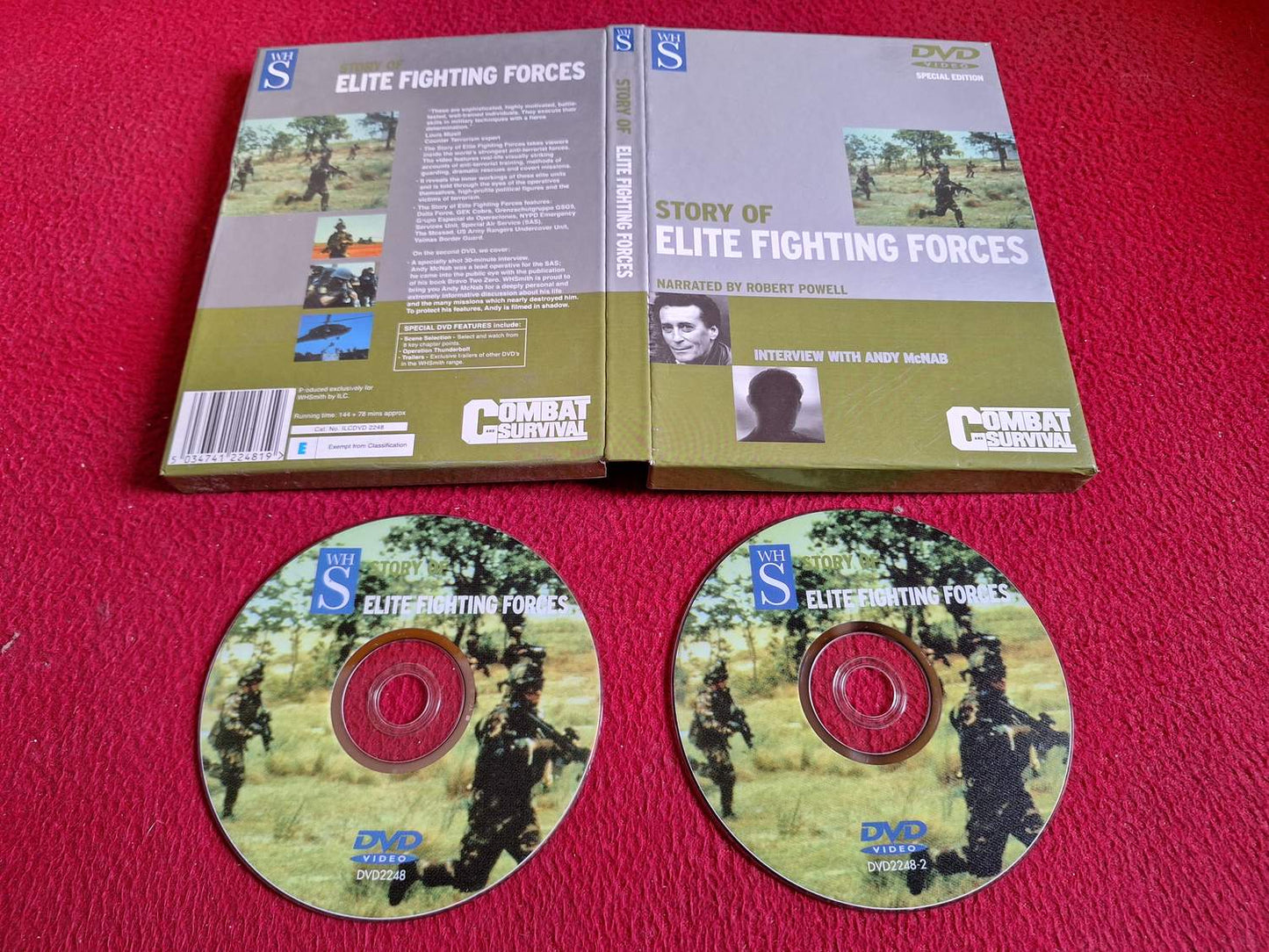STORY OF ELITE FIGHTING FORCES DVD