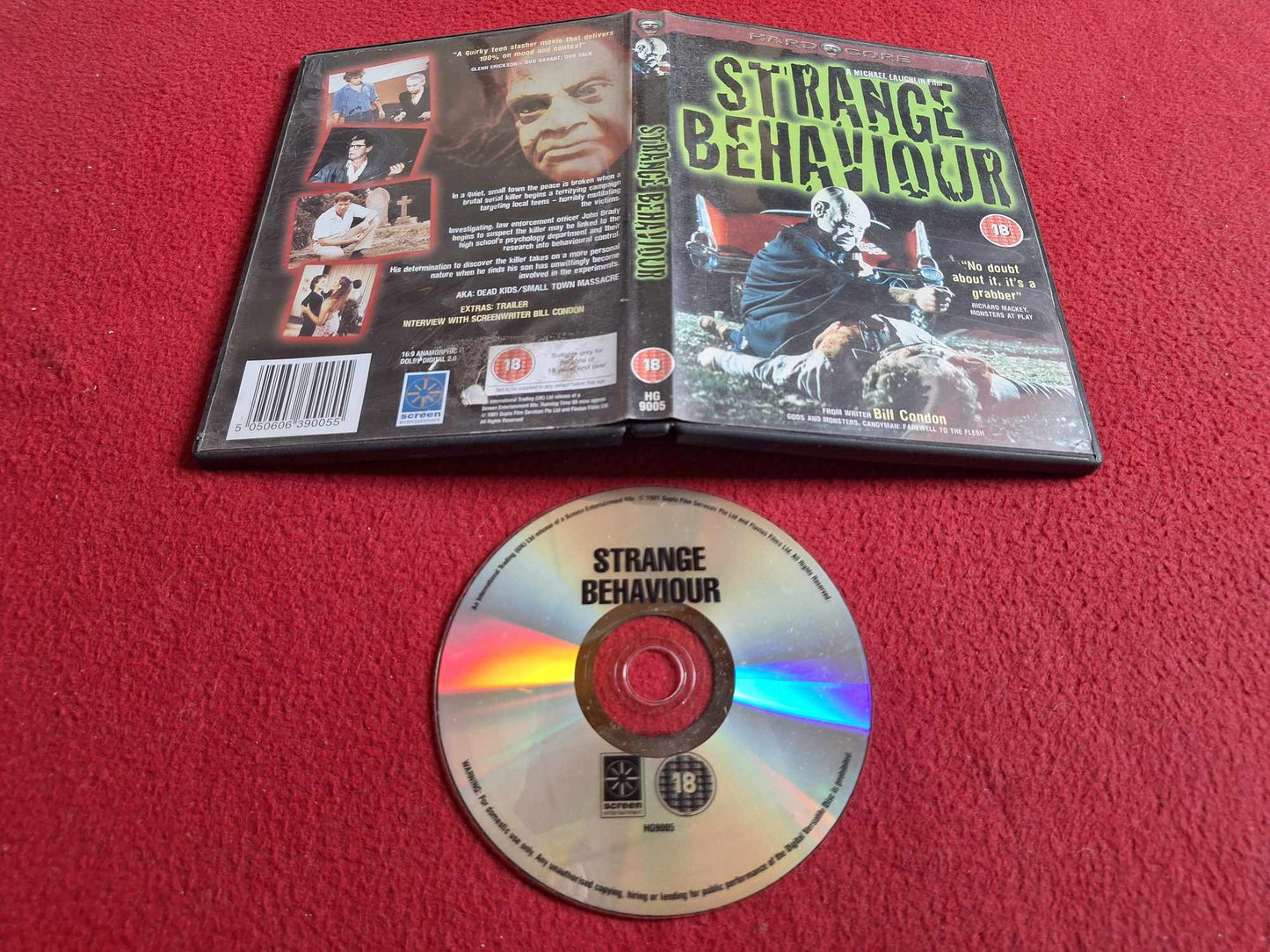 STRANGE BEHAVIOUR DVD