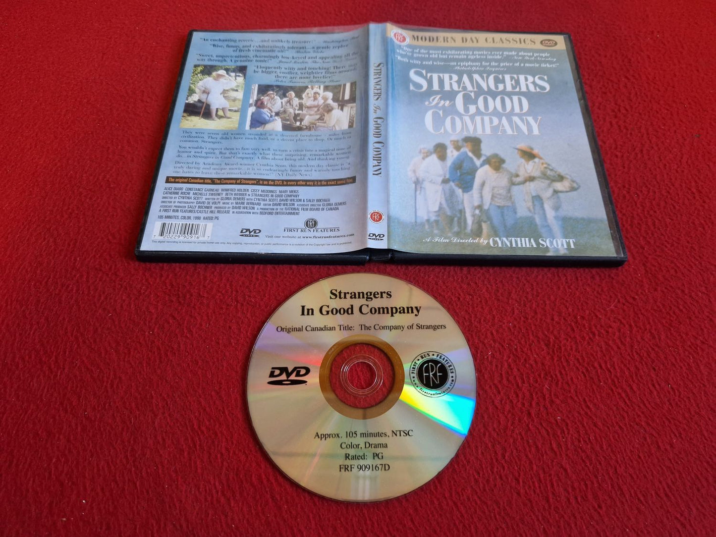 STRANGERS IN GOOD COMPANY DVD