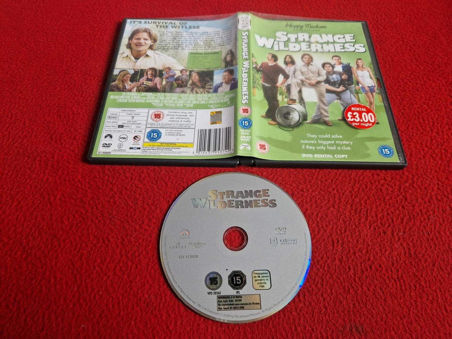 STRANGE WILDERNESS DVD