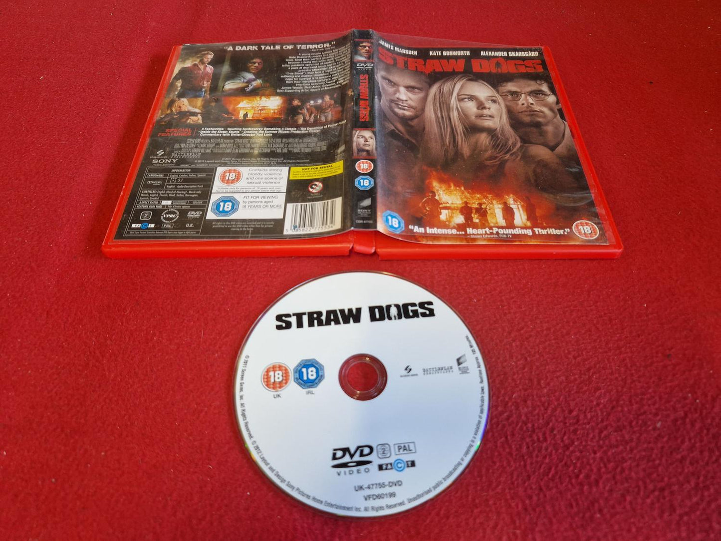 STRAW DOGS till DVD